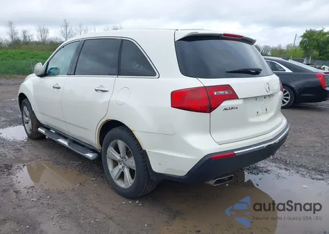 2011 Acura Mdx Technology Package из США, поврежденный, VIN 2HNYD2H44BH511312